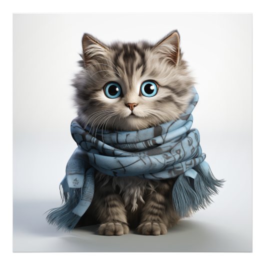 Impression Photo Tommy, le Tabby Cat le plus souple (Devant)