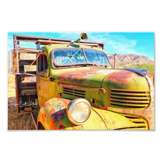 Impression Photo Tons verts (Devant)