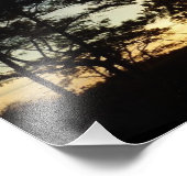 Impression Photo Torrey Pine Sunset II Californie Paysage (Coin)