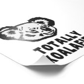 Impression Photo Totalement Koalafied Koala (Coin)
