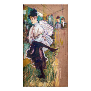 Impression Photo Toulouse-Lautrec - Jane Avril dansant