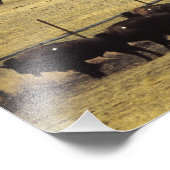 Impression Photo Tour de la chaîne de bisons du Montana (Coin)