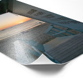 Impression Photo Tour de surveillance au coucher du soleil (Coin)