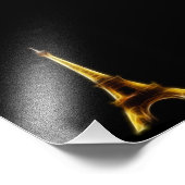 Impression Photo Tour Eiffel à Paris (Coin)