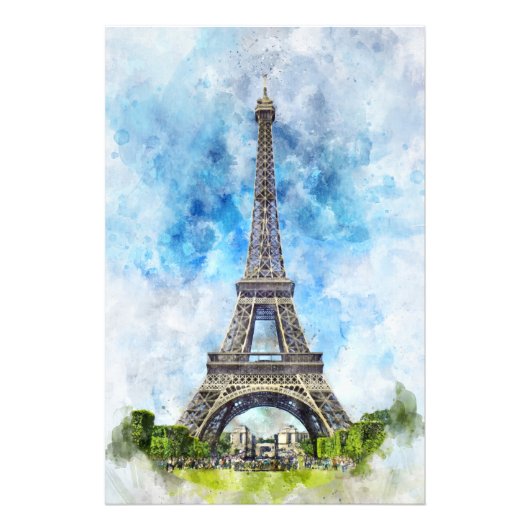 Impression Photo Tour Eiffel à Paris nr2 (Devant)