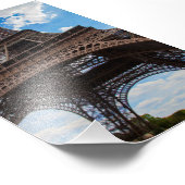 Impression Photo Tour Eiffel en bas (Coin)