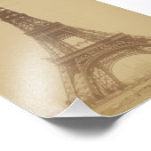 Impression Photo Tour Eiffel en construction 1888 (Coin)