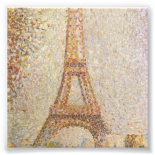 Impression Photo Tour Eiffel par Georges Seurat