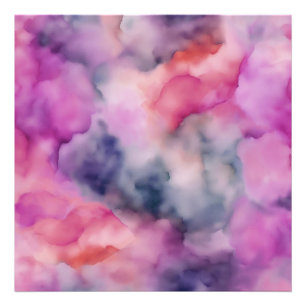 Impression Photo Tourbillons de marbre violet