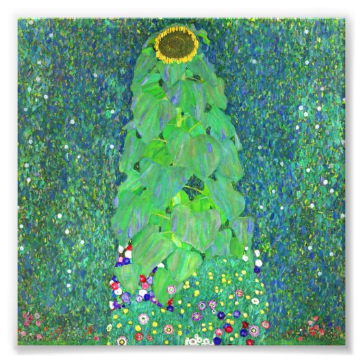 Impression Photo Tournesol Gustav Klimt (Devant)