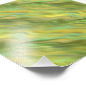 Impression Photo Tournesol Jaune Wavy Texture (Coin)