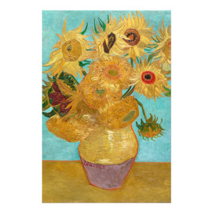 Impression Photo Tournesols, peinture de nature morte post-impressi