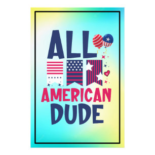 Impression Photo Tous les américains Dude-96993