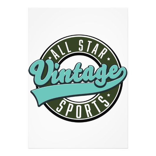 Impression Photo tous les sports vintages (Devant)