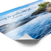 Impression Photo Tout Est Possible Avec Dieu Inspirant La Photograp (Coin)