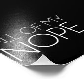 Impression Photo Tout mon NOPE (Coin)