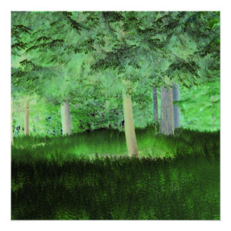 Impression Photo "Tout pourrait arriver" Forêt transformée magique