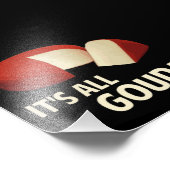 Impression Photo Tout va bien avec le fromage Gouda (Coin)