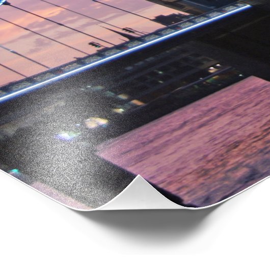 Impression Photo Tower Bridge, Londres (Coin)