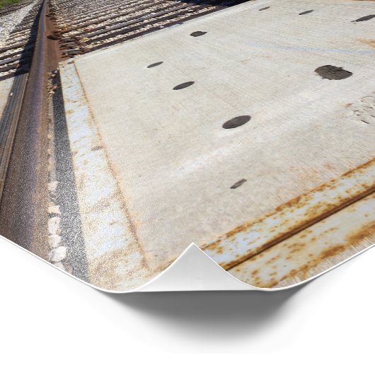 Impression Photo Traces ferroviaires - Imprimer (Coin)