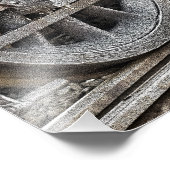 IMPRESSION PHOTO TRAIN À VAPEUR (Coin)