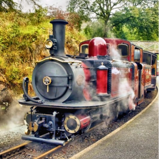 IMPRESSION PHOTO TRAIN À VAPEUR