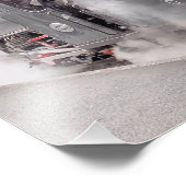 IMPRESSION PHOTO TRAIN À VAPEUR (Coin)