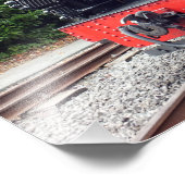 IMPRESSION PHOTO TRAIN À VAPEUR (Coin)