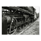 Impression Photo Train à vapeur vintage (Devant)