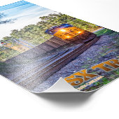 Impression Photo Train CSX en Caroline du Sud (Coin)