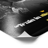 Impression Photo "Train in Silence, Walk in Power" - Motivationnel (Coin)