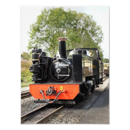 IMPRESSION PHOTO TRAINS À VAPEUR (Devant)