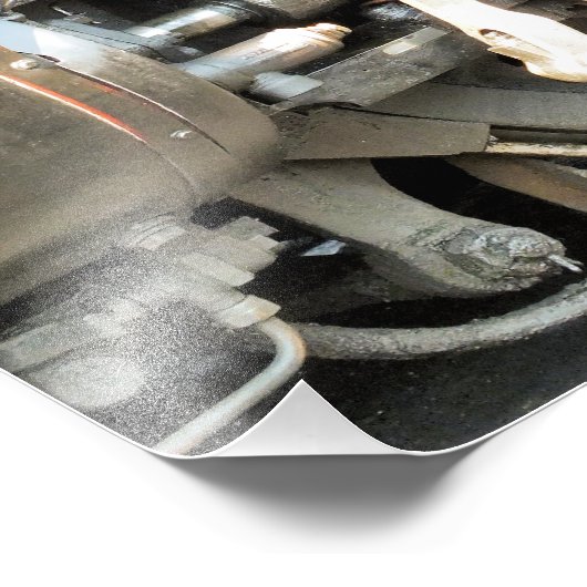 IMPRESSION PHOTO TRAINS À VAPEUR (Coin)