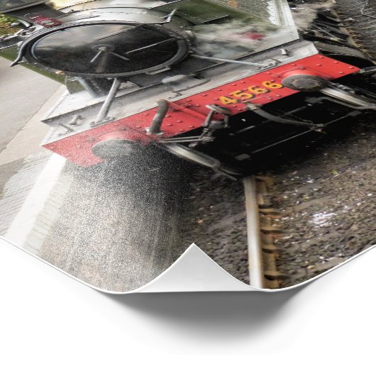 IMPRESSION PHOTO TRAINS À VAPEUR (Coin)