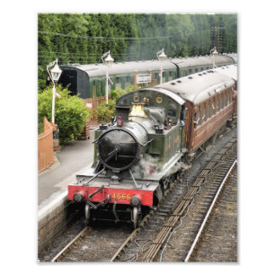 IMPRESSION PHOTO TRAINS À VAPEUR