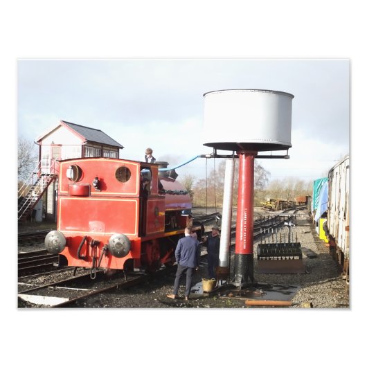 IMPRESSION PHOTO TRAINS À VAPEUR (Devant)