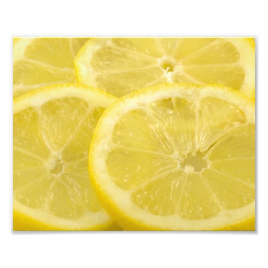 Impression Photo Tranches de citron (Devant)