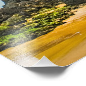 Impression Photo Tranquillité et mouvement à Downhill Beach (Coin)