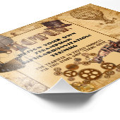 Impression Photo Transfert Modèle STEAMPUNK À N'IMPORTE QUEL Cadeau (Coin)