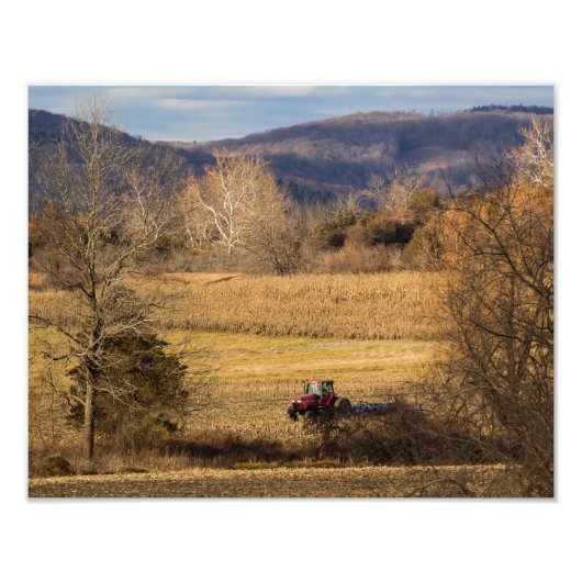 Impression Photo Travail sur le terrain (Devant)