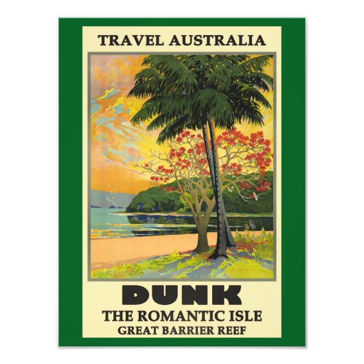 Impression Photo Travel Australia, Dunk, (Devant)