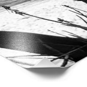 Impression Photo Travel Beach Scène Été Noir Blanc Tropical (Coin)