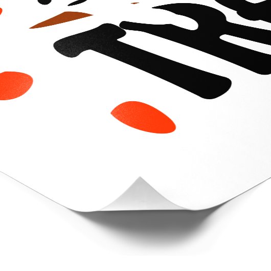 Impression Photo Treck Trat Citrouille Sourire (Coin)