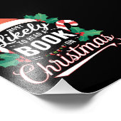 Impression Photo Très Probable De Lire Un Livre À Noël (Coin)