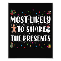 Très Probable De Secouer Les Présents Drôle Noël