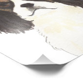 Impression Photo Tricolore Cavalier King Charles Spaniel (Coin)