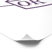 Impression Photo Tricoter ou traiter les os croisés du crâne Ruban  (Coin)