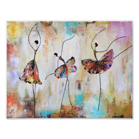 Impression Photo Trio Ballet (Devant)