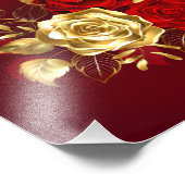 Impression Photo Trois Roses de bijoux (Coin)