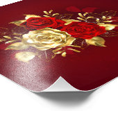 Impression Photo Trois Roses de bijoux (Coin)